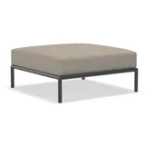 Houe LEVEL 2 Ottoman Hocker Aluminiumgestell - Dark Grey