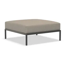 Houe LEVEL 2 Ottoman Hocker Aluminiumgestell - Dark Grey