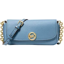 Michael Kors Nolita Small Umhängetasche Leder Blue