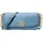 Michael Kors Nolita Small Umhängetasche Leder Blue