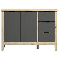 VCM Latera Sideboard 3 Schubladen, 2 Türen grau.