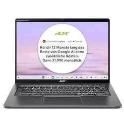 Acer Chromebook Spin 714 – Chromebook Plus 14" FHD+ Touch i3-1315U 8GB/128GB CP714-2WN-36G6 ChromeOS
