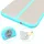 vidaXL Aufblasbare Gymnastikmatte mit Pumpe 700x100x10 cm PVC Grün