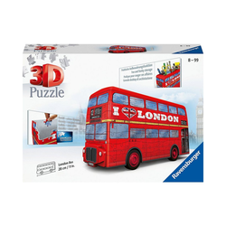 Ravensburger 3D-Puzzle 3D-Puzzle, 216 Teile, London Bus, Puzzleteile