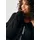 Aniston CASUAL Strickjacke mit trendigen Bindebändern Schwarz 36