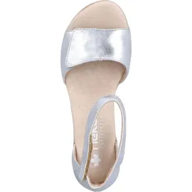 Rieker Damen 64960 Pumps, blau 12, 39 EU