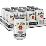 Jim Beam Cola Zero Dose 10% Vol. 12x0,33l