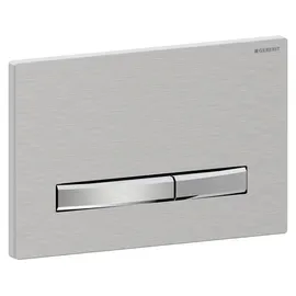 Geberit Sigma50 Betätigungsplatte eckig verchromt gebürstet