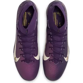 Nike Mercurial Superfly 10 Academy Kylian Mbappé TF Multinocken-Fußballschuhe Herren 500 - grand purple/pale ivory 36