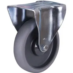 VARIOfit Bockrolle 125 x 32 mm grau (thermoplastisch)