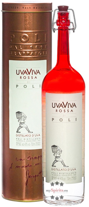 Poli UvaViva Rossa Brand aus Trauben