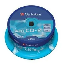 Verbatim CD-R 80, 52x Speed, Spindel