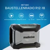 Metabo Akku-Baustellenradio R12-18