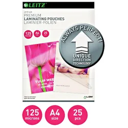 Leitz iLam Premium Laminier-Folien A4 125 Mikron