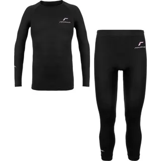 Reusch Damen Unterwäschenset Reusch Underwear Set black / begonia pink, XS