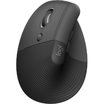 Logitech Lift Vertical Ergonomic Linkshänder graphite