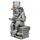 Gilde Dekoobjekt Steampunk Skulptur Reading Ape Kunstvolle Hommage an Wissen & Fantasie