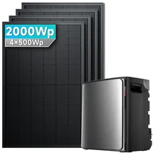 solarmars Stream Ultra X 3,84 kWh inkl. 4 x 500 W Solarmodule