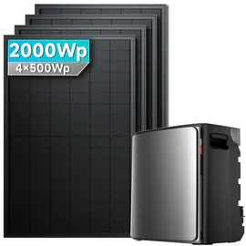 solarmars Stream Ultra X 3,84 kWh inkl. 4 x 500 W Solarmodule