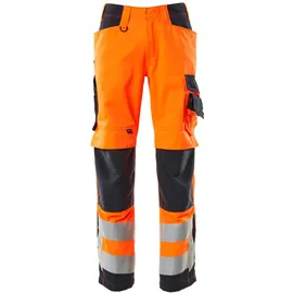 Mascot Safe Supreme Leichte Warnschutz-sommerhose 20879 Gr. 90c51 hi-vis orange/schwarzblau