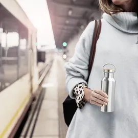 APS Trinkflasche Edelstahl 750ml