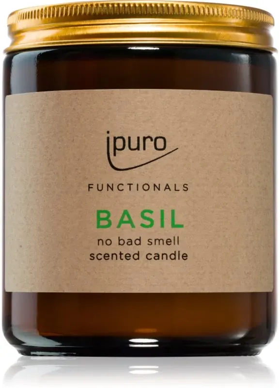 ipuro Functionals Basil Duftkerze 200 g