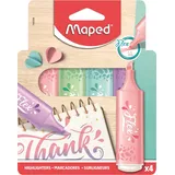Maped Textmarker Flex Pastell 4 St.