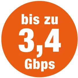 Selfsat MWR 6550 5G Cat 20 WiFi 6 WLAN Router bis 3,4 Gbps inkl. SATCO 5G Antenne weiß