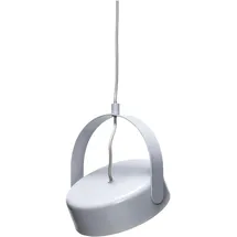 Hübsch Stage 1-flg. 22 cm grau Metall