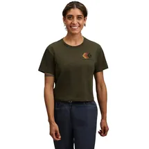 Black Diamond Faded Crop Dark Moss S
