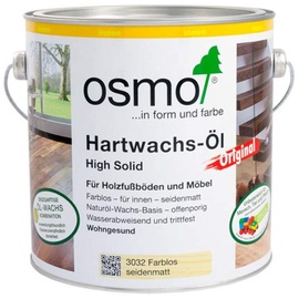 OSMO Hartwachs-Öl Original High Solid 2,5 l farblos seidenmatt