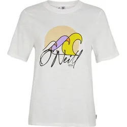 ONEILL Damen Shirt LUANO GRAPHIC T-SHIRT, Snow White, S