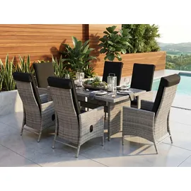 prestige home living outdoor Dining Set Sitzgruppe JUNIO aus Aluminium