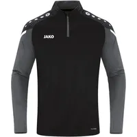 Jako Herren Ziptop Performance Schwarz/Anthra Light, XL