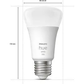 Philips Hue White Ambiance E27 1100 lm Starter-Set 75 W 2 Stk.