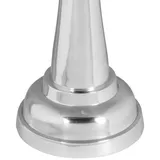 FineBuy Große Schachfigur Aluminium Dekoration poliert Design Skulptur Dekofigur XXL
