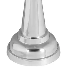 FineBuy Große Schachfigur Aluminium Dekoration poliert Design Skulptur Dekofigur XXL