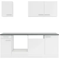 OPTIFIT Küchenzeile Bella 210 cm weiß