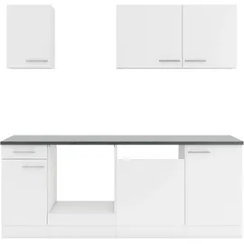 OPTIFIT Küchenzeile Bella 210 cm weiß
