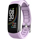 Smartwatch Fitness-Armband-Tracker, 1,4-Zoll-Voll-Touchscreen, wasserdichte Smartwatch mit Schrittzähler,Herzfrequenzmesser,Stoppuhr für Damen He...