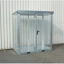 Gasflaschen Container E T M1 feuerverzinkt Umwelt Lagertechnik