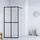vidaXL Duschwand für Walk-in Dusche Mattes Sicherheitsglas 90x195 cm