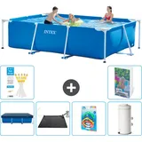 Rechteckiger Frame Pool - 300x200x75 Cm - 7-teilig  S118