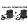 Powerplus Ersatzfilter für Aschesauger 0,18 m Grau