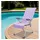 vidaXL Handtuch 60 x 130 cm lila 2 St.