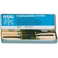 Pferd Schlüsselfeilen-Satz 6-teilig, 100 mm