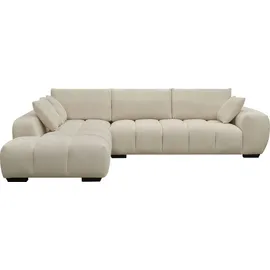 Habitat et Jardin Ecksofa aus Stoff "monceau" - 3-sitzer - Beige