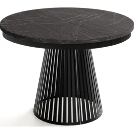WFL GROUP Naro Ø 100 cm schwarz