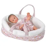 Käthe Kruse Mini Bambina mit Tiara und Tasche