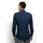 Olymp Langarmhemd Level 5 Businesshemd, body fit, Royal-Kentkragen, unifarben blau 43